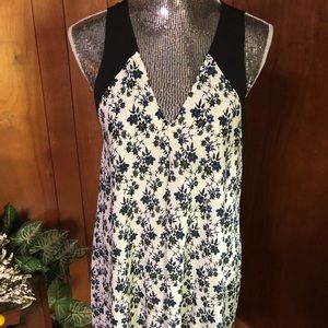 Lush Lined Polyester Print Dress